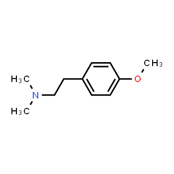 775-33-7 | 4-metoxi-N,N-dimetil-bencenoetanamina,