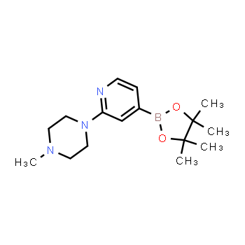 832114-09-7 | 1-metil-4-(4-(4,4,5,5-tetrametil-1,3,2-dioxaborolan-2-il)piridin-2-il)piperazina