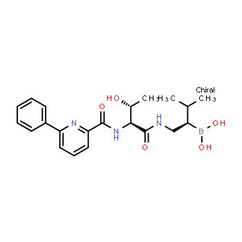 847499-27-8 | ((R)-1-((2S,3R)-3-hydroxy-2-(6-phenylpicolinamido)butanamido)-3-methylbutan-2-yl)boronic acid