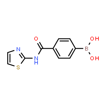 850568-26-2 | ácido 4-(tiazol-2-ilcarbamoil)fenilborónico