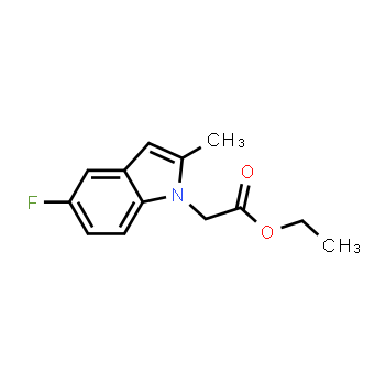 851460-85-0 | 2-(5-fluoro-2-metil-1H-indol-1-il)acetato de etilo