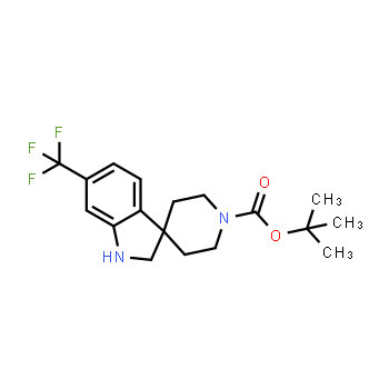 858351-42-5 | 6-trifluorometilespiro[indolina-3,4'-piperidina]-1'-carboxilato de terc-butilo