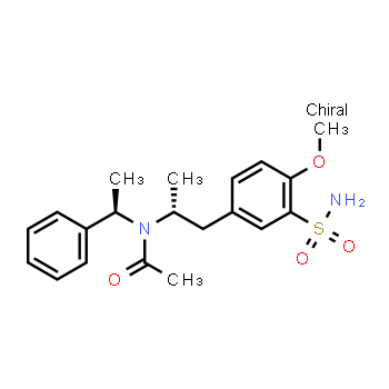 862307-18-4 | N-((R)-1-(4-metoxi-3-sulfamoilfenil)propan-2-il)-N-((R)-1-feniletil)acetamida