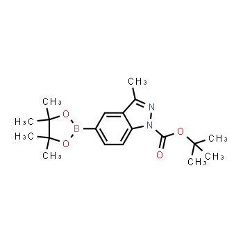 864770-82-1 | tert-butyl 3-methyl-5-(4,4,5,5-tetramethyl-1,3,2-dioxaborolan-2-yl)-1H-indazole-1-carboxylate