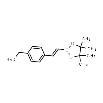 870717-91-2 | (E)-2-(4-etilestiril)-4,4,5,5-tetrametil-1,3,2-dioxaborolano