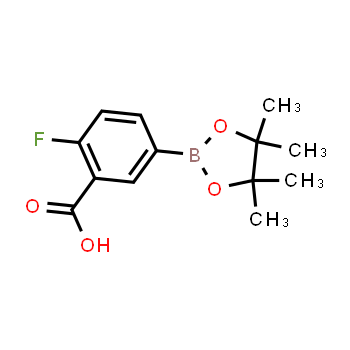 882679-10-9 | Ácido 2-fluoro-5-(4,4,5,5-tetrametil-1,3,2-dioxaborolan-2-il)benzoico