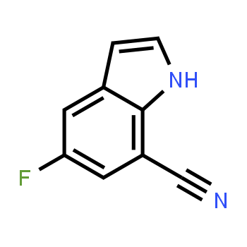 883500-80-9 | 5-fluoro-1H-indol-7-carbonitrilo