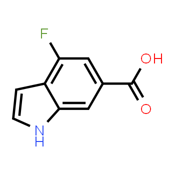 885520-31-0 | ácido 4-fluoro-1H-indol-6-carboxílico
