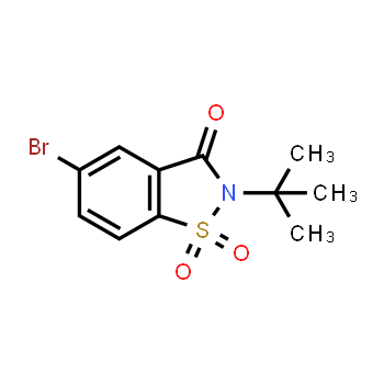 908602-52-8 | 1,1-dióxido de 5-bromo-2-(terc-butil)benzo[d]isotiazol-3(2H)-ona