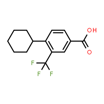 916806-97-8 | ácido 4-ciclohexil-3-(trifluorometil)benzoico