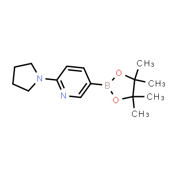 933986-97-1 | 2-(pirrolidin-1-il)-5-(4,4,5,5-tetrametil-1,3,2-dioxaborolan-2-il)piridina