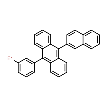 943861-20-9 | 9-(3-Bromophenyl)-10-(2-naphthyl)anthracene