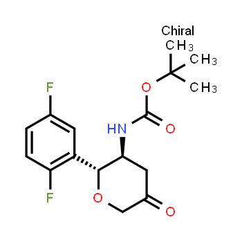 951127-25-6 | N-[(2R,3S)-2-(2,5-difluorofenil)-5-oxooxan-3-il]carbamato de terc-butilo