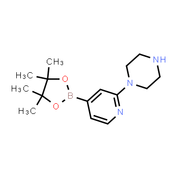 957198-31-1 | 1-(4-(4,4,5,5-tetrametil-1,3,2-dioxaborolan-2-il)piridin-2-il)piperazina