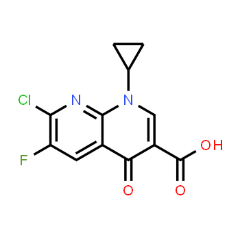 100361-18-0 | 1-Cyclopropyl-6-fluoro-7-chloro-4-oxo-1,4-dihydro-1,8-naphthyridine-3-carboxylic acid